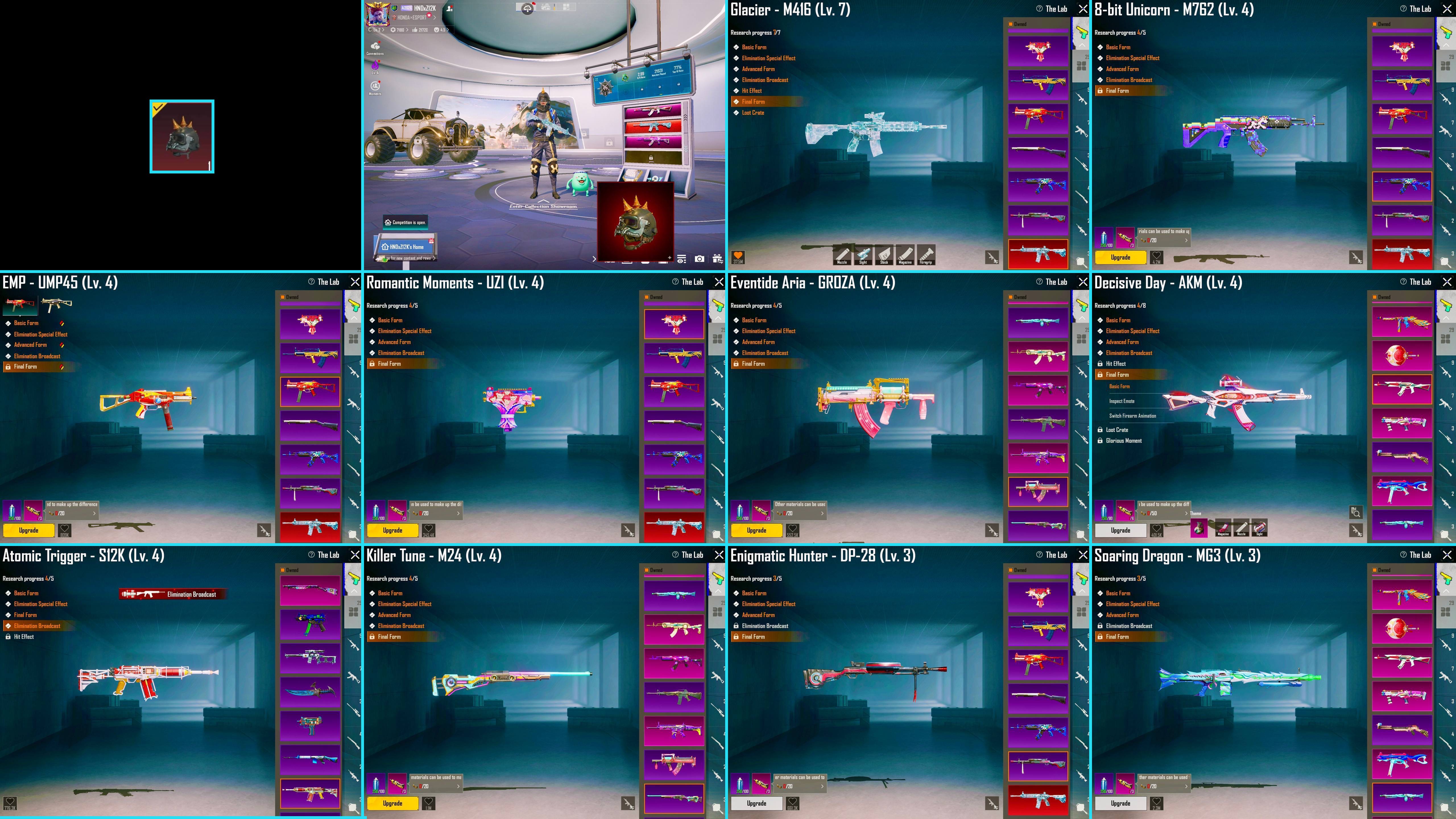 Account pubgតម្លៃ225$